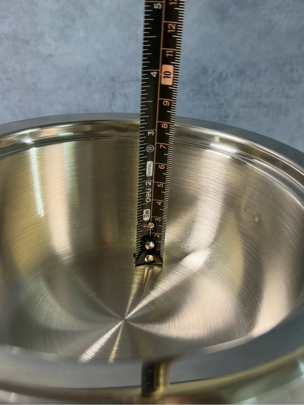 Rainbow Stainless Steel Lid with Integrated Temperature Gauge - Silver